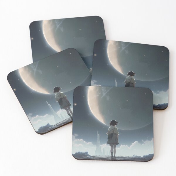 Item preview, A little girl walking on the moon designed and sold by Ragdollcat.