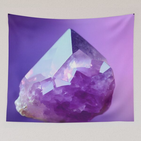 Item preview, Purple amethyst crystal photography designed and sold by patterncrow.