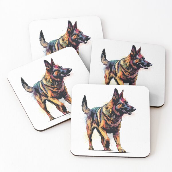 Artikelvorschau, Schäferhund als künstlerische Grafik entworfen und verkauft von WorldsofPosters.