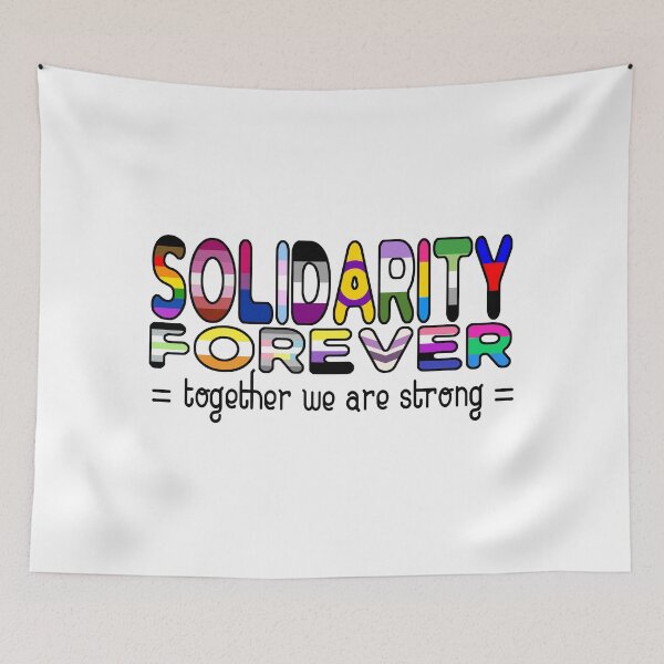 Item preview, Solidarity Forever designed and sold by dysperdis.