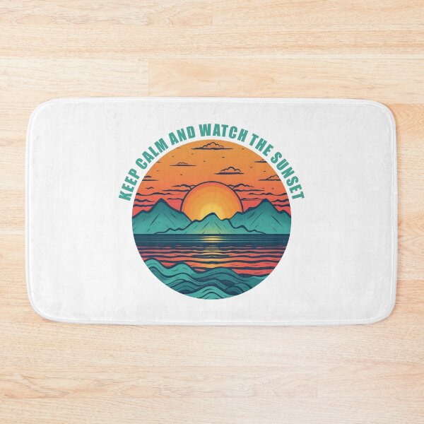 Item preview, Keep calm and watch the sunset designed and sold by flamenco-verde.