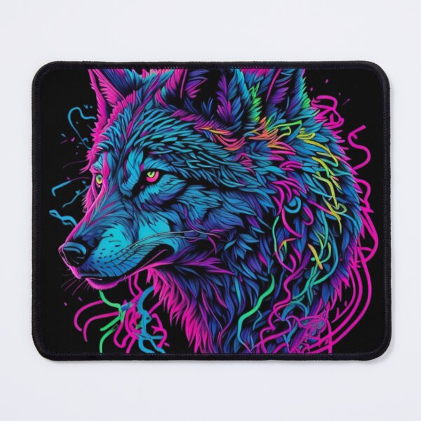 Item preview, Neon wolf designed and sold by WildWaveStylez.