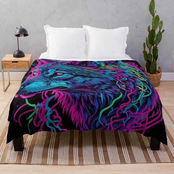 Item preview, Neon wolf designed and sold by WildWaveStylez.