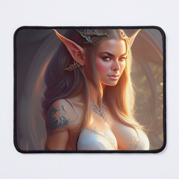 Item preview, Beautiful Wood Elf Warrior Girl designed and sold by magikman65.