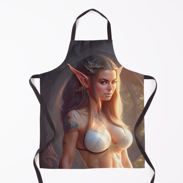 Item preview, Beautiful Wood Elf Warrior Girl designed and sold by magikman65.