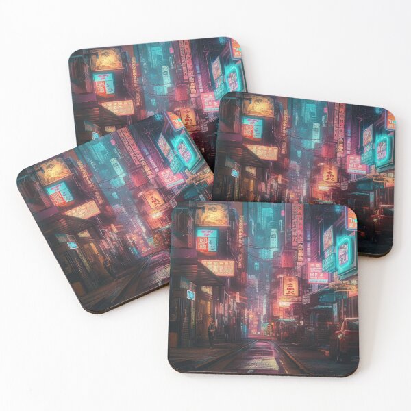 Item preview, Neon City Design - Tokyo Japan designed and sold by chinnyuee.