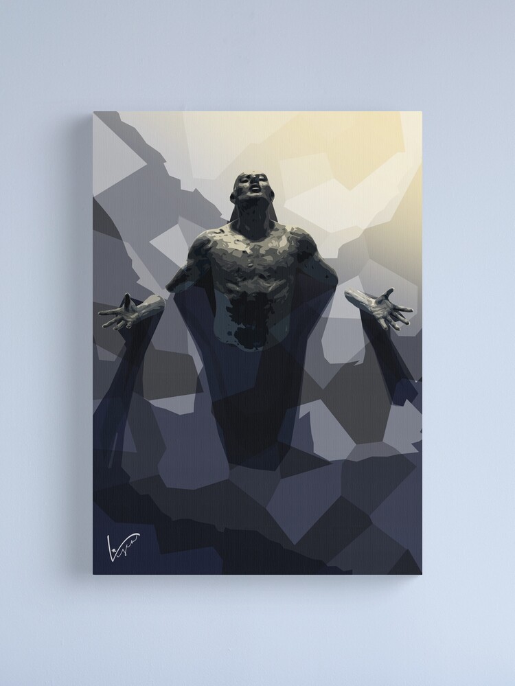 Thumbnail 2 of 3, Canvas Print, Into the Light designed and sold by LiscaGraphicArt.