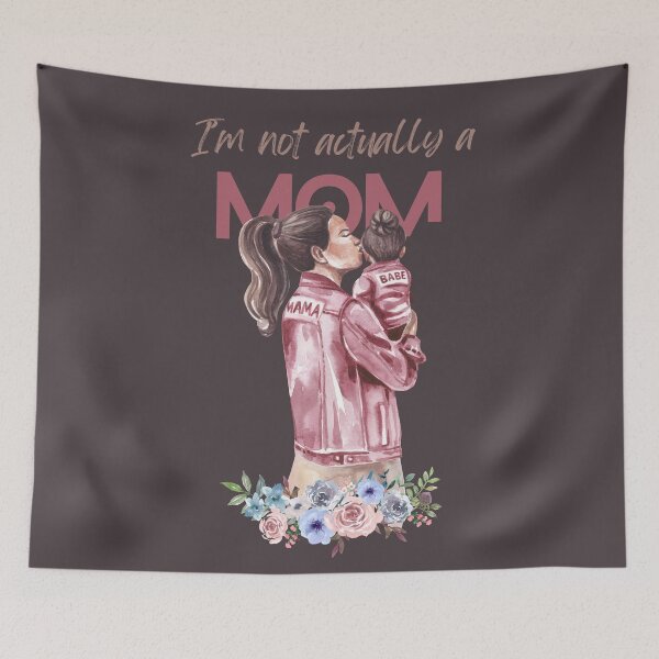 Item preview, I'm Not Actually A Mom designed and sold by AlpacaSmokes.