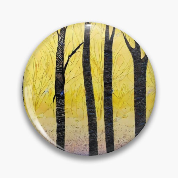 Aperçu de l'œuvre Paysage abstrait avec des arbres n ° 4 créée et vendue par kissuquick.