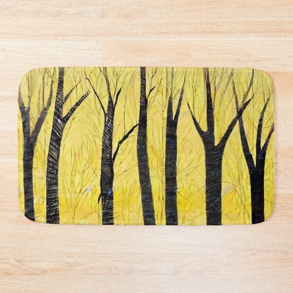 Aperçu de l'œuvre Paysage abstrait avec des arbres n ° 4 créée et vendue par kissuquick.