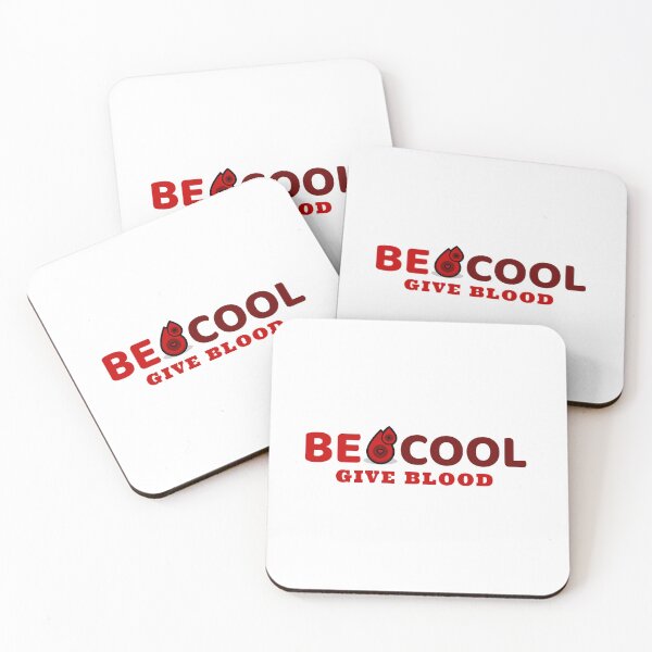 Item preview, Be Cool, Give Blood: Save Lives with a Generous Heart designed and sold by ElLocoMus.