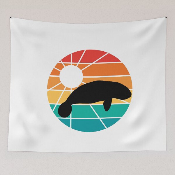 Item preview, Retro Design Manatee T-Shirt and Gifts For Manatee Lover, Animal Lover designed and sold by Kenny789.