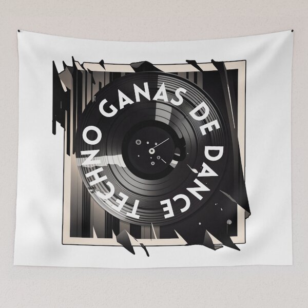 Item preview, Techno desire to dance vinyl designed and sold by Micapox.