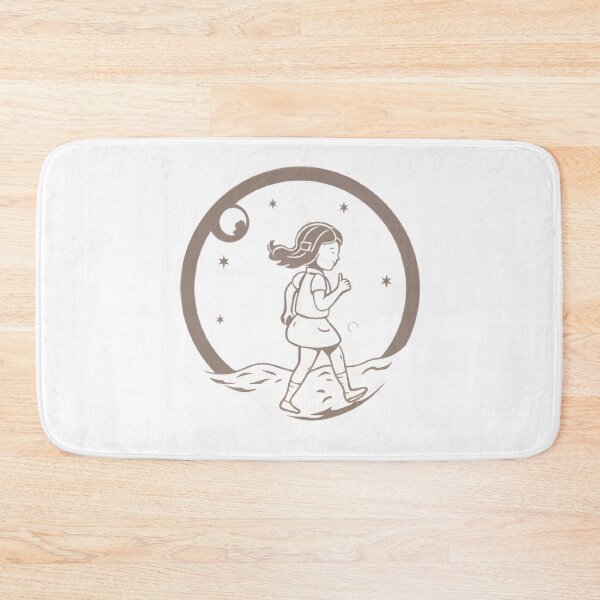 Item preview, A little girl walking on the moon designed and sold by Ragdollcat.