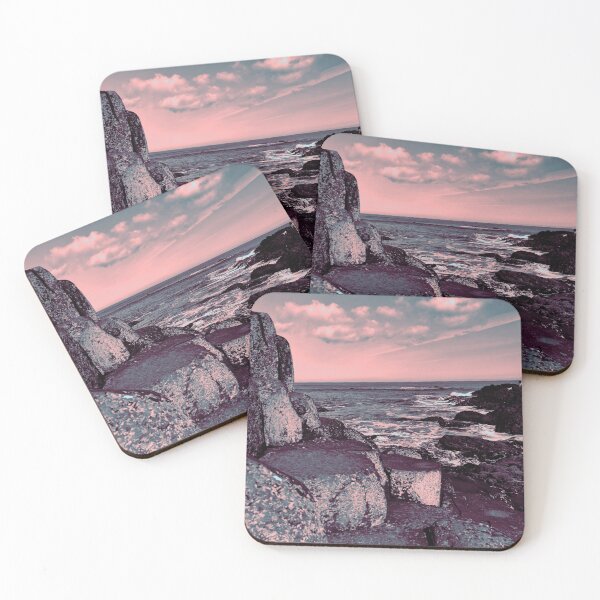 Artikelvorschau, Giant’s Causeway in Pink entworfen und verkauft von Dracula Fan Art.
