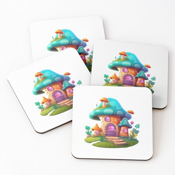Item preview, Mushroom Fairy Cottage designed and sold by Dani Ashbury.