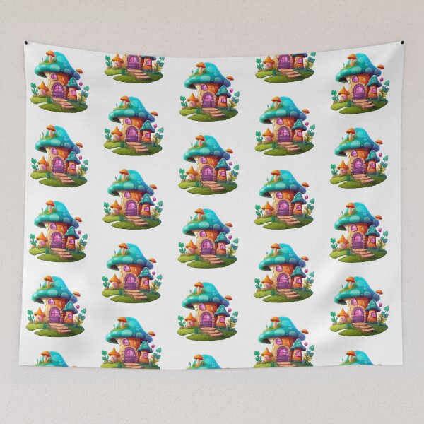 Item preview, Mushroom Fairy Cottage designed and sold by Dani Ashbury.