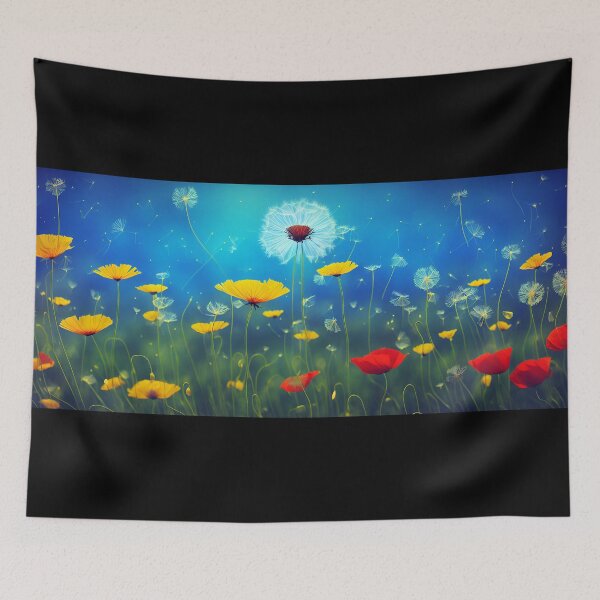 Item preview, Wildflower Field designed and sold by cuprum.