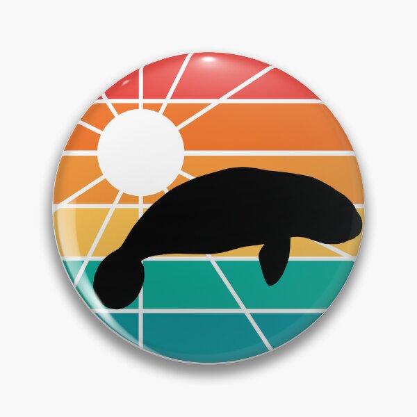Item preview, Retro Design Manatee T-Shirt and Gifts For Manatee Lover, Animal Lover designed and sold by Kenny789.