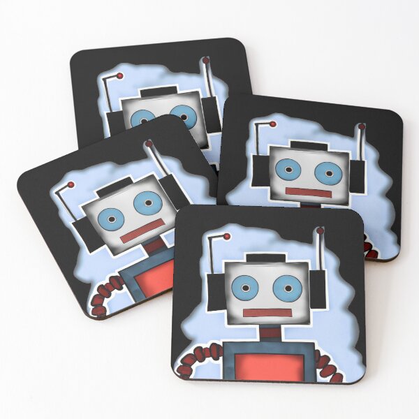Item preview, Funny robot, Digital Art, Robot design designed and sold by SarashiArt.