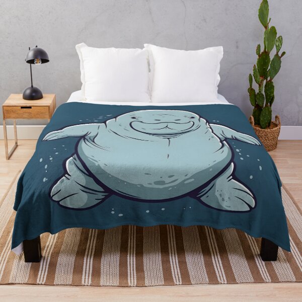 Item preview, Cute and Quirky Manatee Design for Animal Lovers designed and sold by Digital Artifacts.