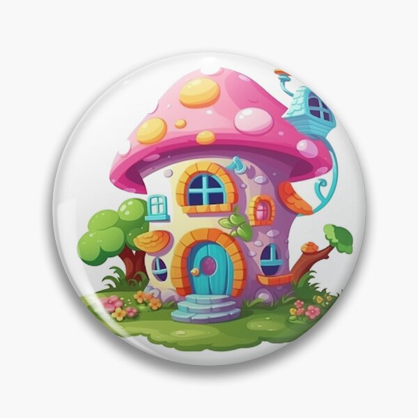 Item preview, Mushroom Fairy Cottage designed and sold by Dani Ashbury.
