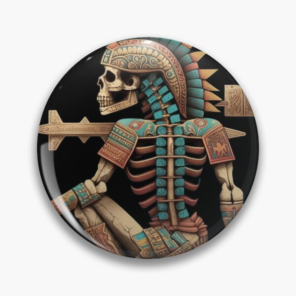 Item preview, Aztec skeleton designed and sold by Kalka088.