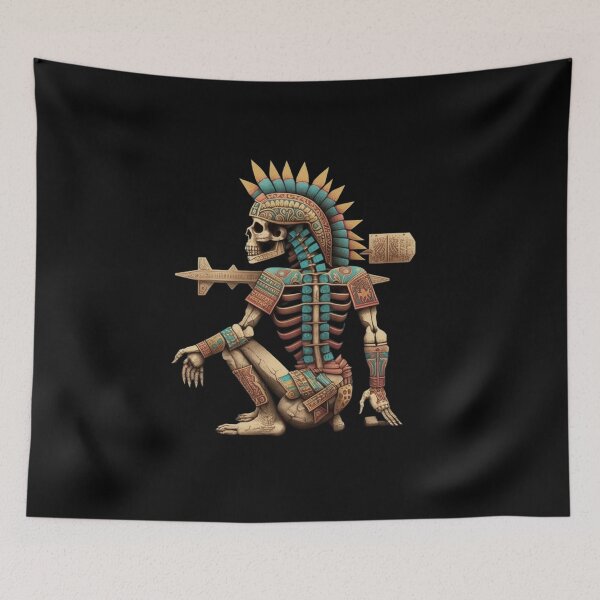 Item preview, Aztec skeleton designed and sold by Kalka088.