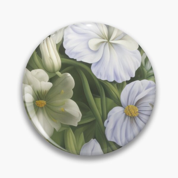 Item preview, Throw Pillow With Beautiful Floral Pattern - Grand Millennial Interior Design designed and sold by Sowari-Pillows.