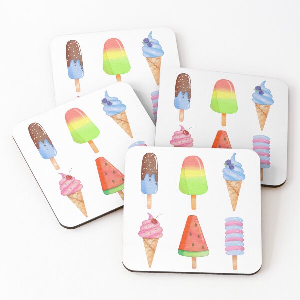 Item preview, Six retro ice creams designed and sold by Thirdsun.