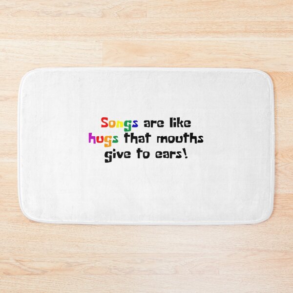 Item preview, Songs are like hugs that mouths give to ears- Mable pines quote from Gravity Falls designed and sold by Gabriele Marcucci.