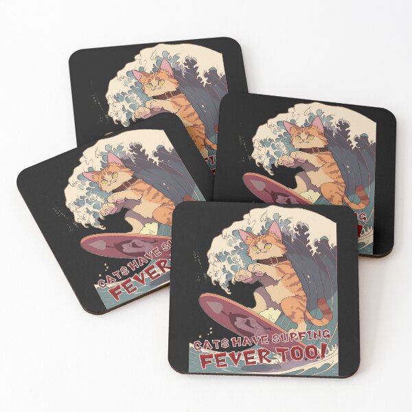 Item preview, Cats Have Surfing Fever Too!  designed and sold by ice1103.