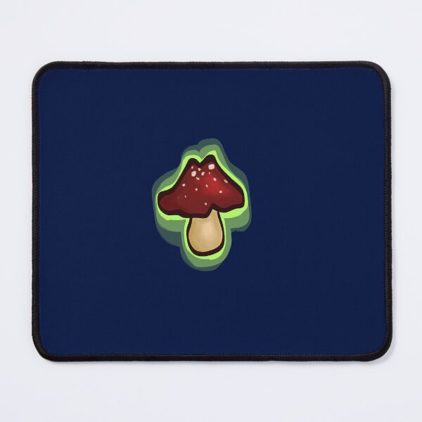 Item preview, Creepy glowing red poisonous mushroom! designed and sold by Rohza-Doodles.