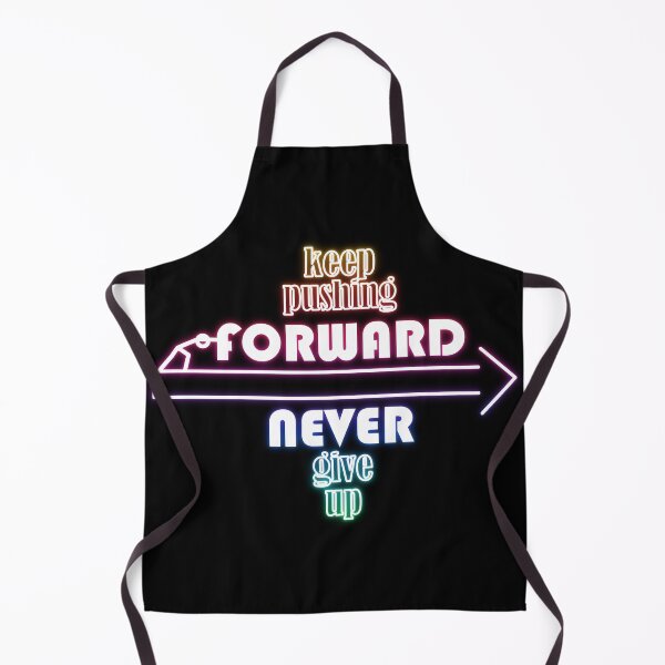 Item preview, Neon colored artwork - Keep pushing forward never give up designed and sold by llooddroos.