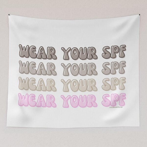 Item preview, Wear your SPF, wear your sunscreen, spf daily, v10 | lilsboobthangs designed and sold by lilsboobthangs.