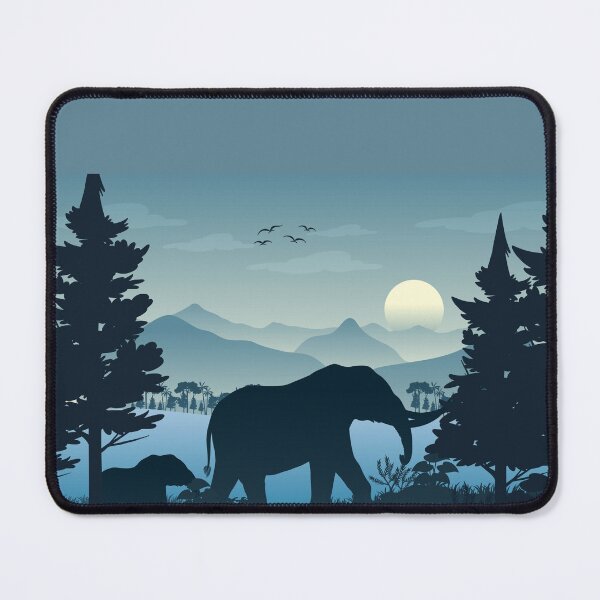 Item preview, Forest elephants designed and sold by BubblePandas.