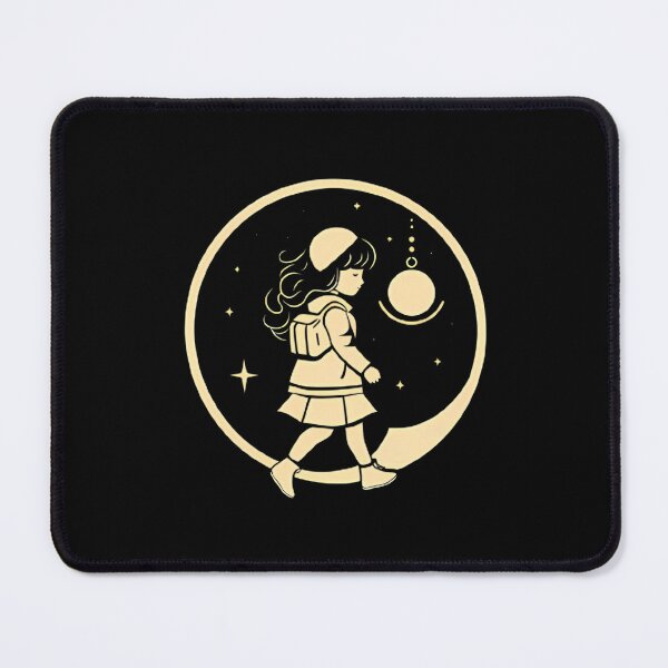 Item preview, A little girl walking on the moon designed and sold by Ragdollcat.