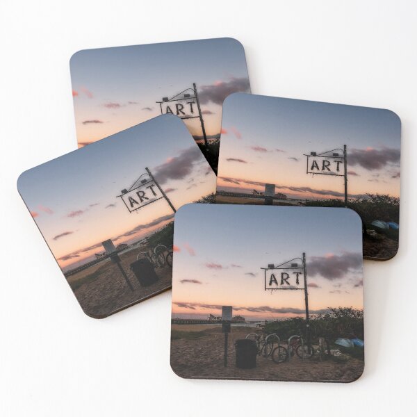 Item preview, Art Gallery on the Beach at Sunset Provincetown MA Cape Cod designed and sold by WigOutlet.