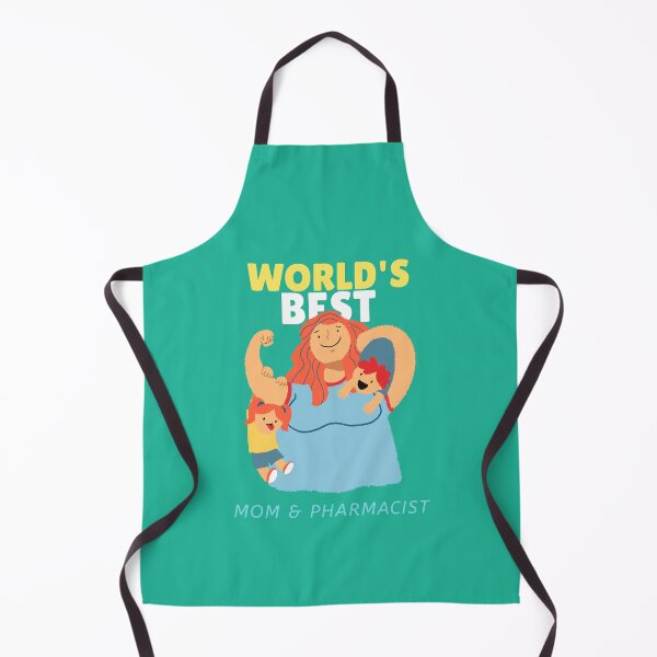 Item preview, World’s Best Mom and Pharmacist designed and sold by Winter--Flowers.
