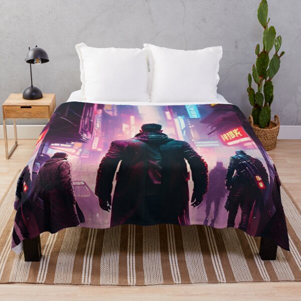 Item preview, Cyberpunk Night City Anime Aesthetic Tokyo Japan Blade Runner Style designed and sold by CyberArtWorld.