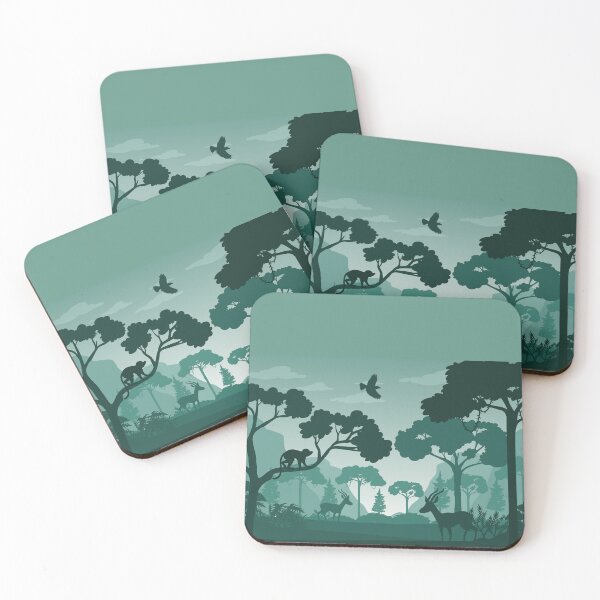 Item preview, Green forest  designed and sold by BubblePandas.