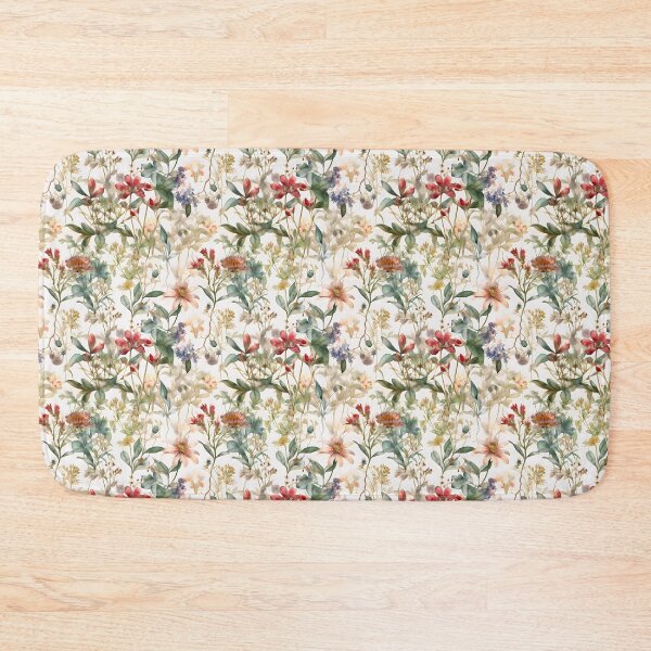 Item preview, Vintage Botanical Illustration Pattern designed and sold by Heather Maree Design Studio.