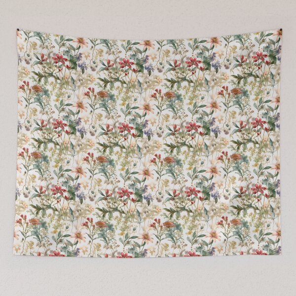 Item preview, Vintage Botanical Illustration Pattern designed and sold by Heather Maree Design Studio.
