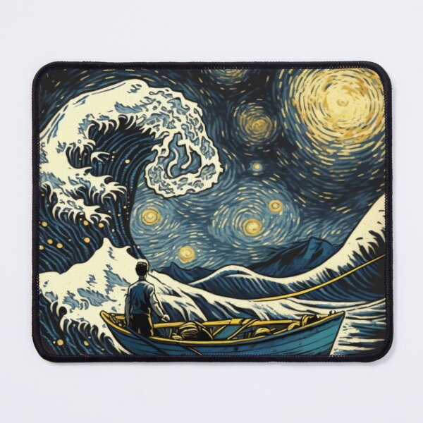 Item preview, The Great Starry Night of Kanagawa  designed and sold by SarahMagu.