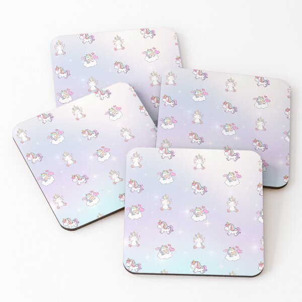 Item preview, Cute Magical Unicorn Pattern designed and sold by murahbanget.