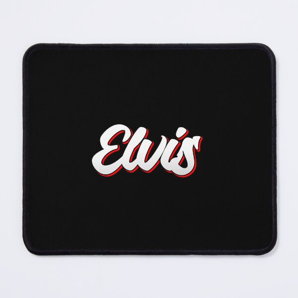 Item preview, Retro Elvis Name Label (Black) designed and sold by NafilNafiz.