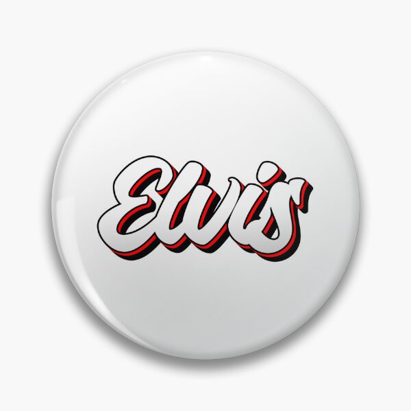Item preview, Retro Elvis Name Label designed and sold by NafilNafiz.