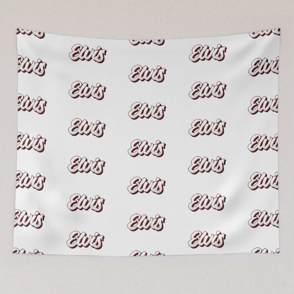 Item preview, Retro Elvis Name Label designed and sold by NafilNafiz.
