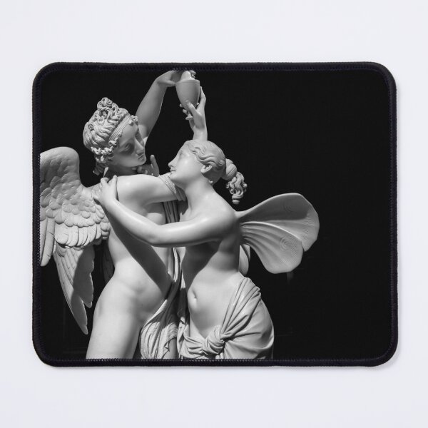 Item preview, Cupid and Psyche - Amore e Psiche- symbol of eternal love, by sculptor Giovanni Maria Benzoni, 1845 designed and sold by Paolo Modena Photography - Fine Italian Art.
