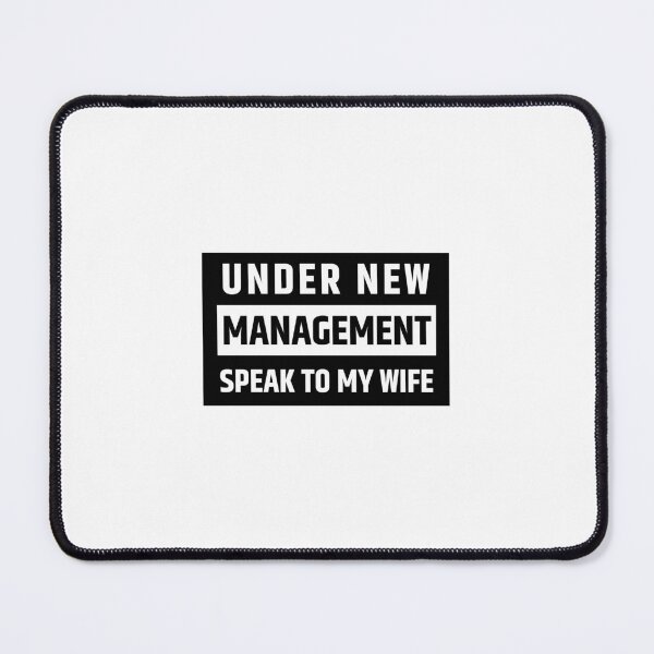 Item preview, Under new management  designed and sold by INSOMNIAC101.
